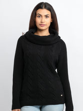 cowl neck sweater